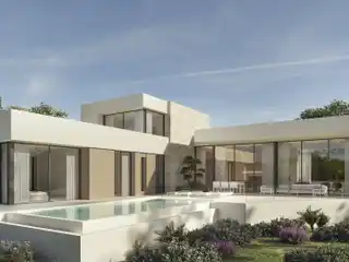 New Contemporary Villa in the Charming Village of Moraira