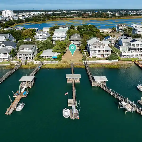 RARE WATERFRONT LOT IN WRIGHTSVILLE BEACH