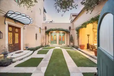 Custom Home Reminiscent of a European Villa