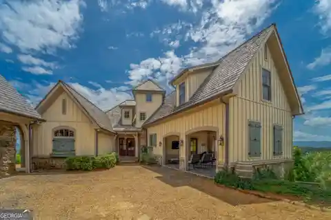 French Country Custom Home with Majestic Views
