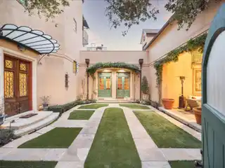 Custom Home Reminiscent of a European Villa