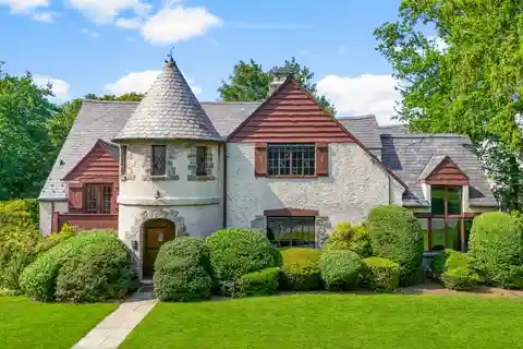 Striking Tudor Home Combines Architectural Character with Unbeatable Location