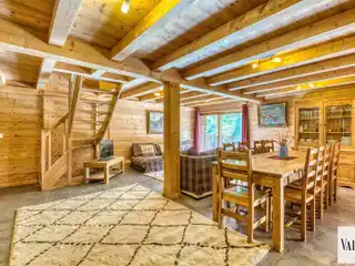 Charming Chalet with Stunning Ski Slope Views
