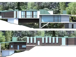 New Modern Villa with a Lake View