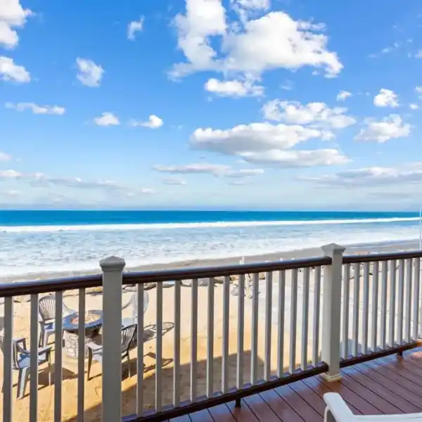 RARE OCEANFRONT TOWNHOME WITH PRIVATE SANDY BEACH