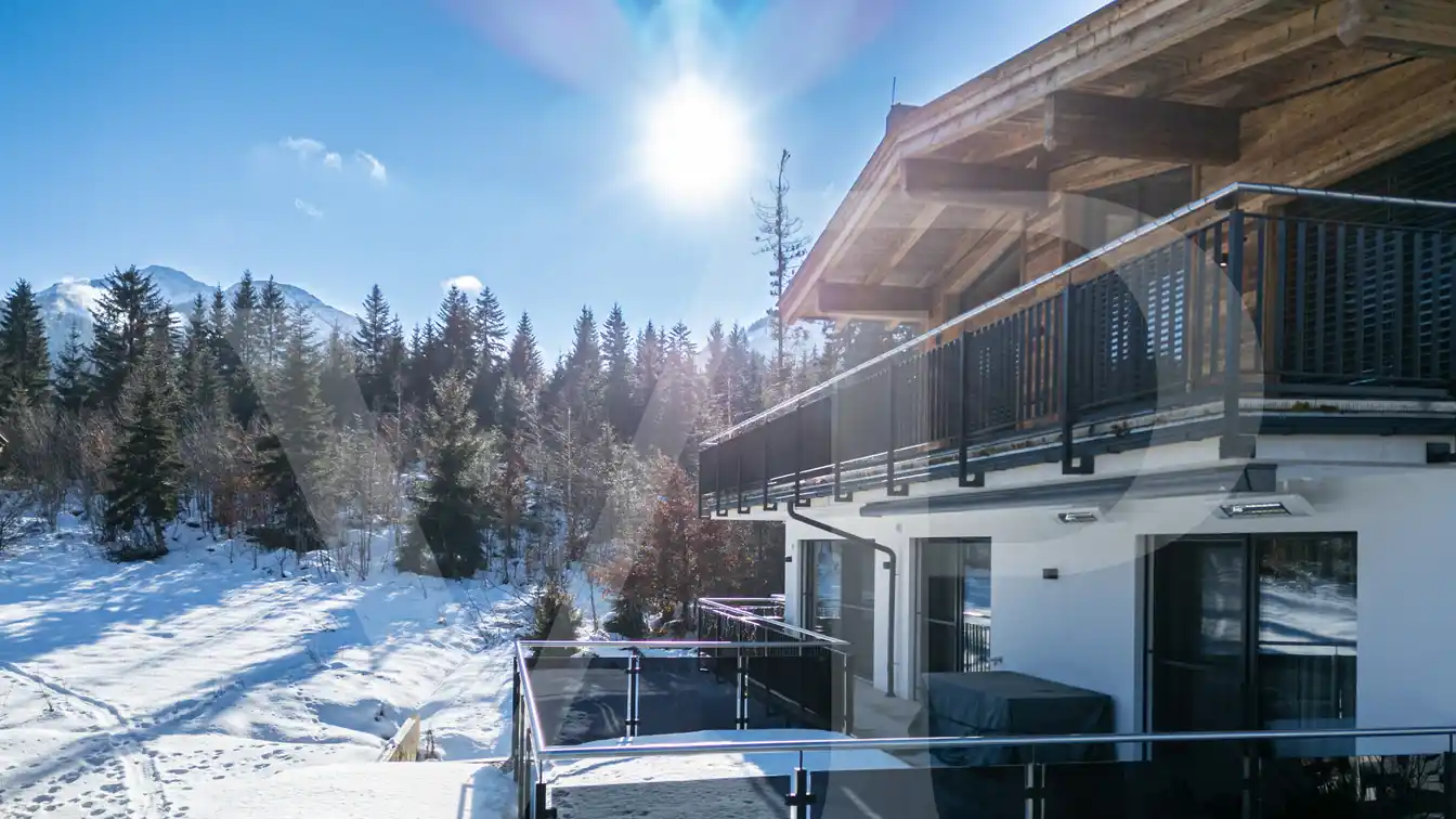 Sunny Residence with Mountain Views