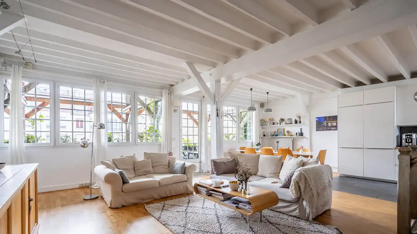 Four-level Loft in a Former Bookstore
