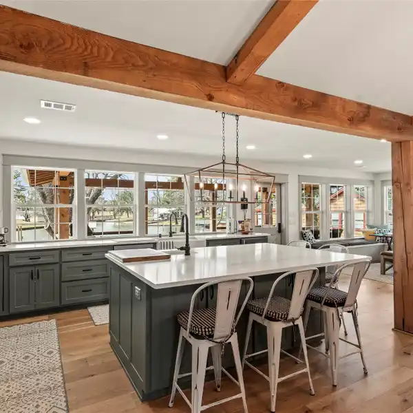 WATERFRONT ENTERTAINER’S DREAM WITH COVERED PORCH