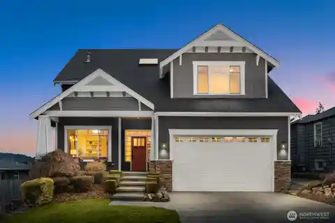 Lake Washington Views from Custom Retreat