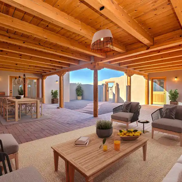 CONTEMPORARY SANTA FE LIVING AT ITS FINEST