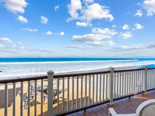 Rare Oceanfront Townhome with Private Sandy Beach