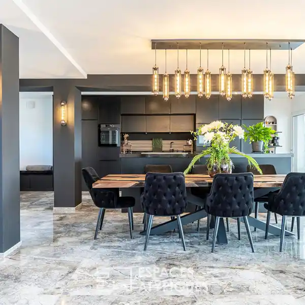 MINIMALIST MASTERPIECE WITH LAKE GENEVA VIEWS