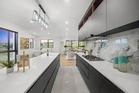 Grand Corner Stunner with Wine Cellar