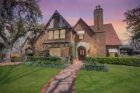 Incredible Tudor Revival Home with Romantic and Charming Features