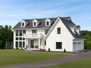 Custom Traditional Style Home with Modern Features