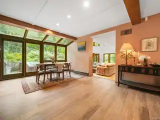 Mid-Century Modern Elegance Meets Cottage-Core Charm