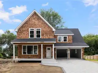 New Custom Colonial with Expansive Deck