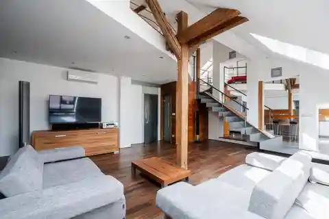 Duplex Apartment with a Rooftop Terrace in the Center of Prague