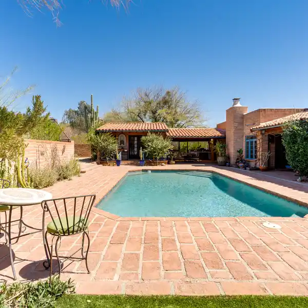 SECLUDED BURNT ADOBE HACIENDA