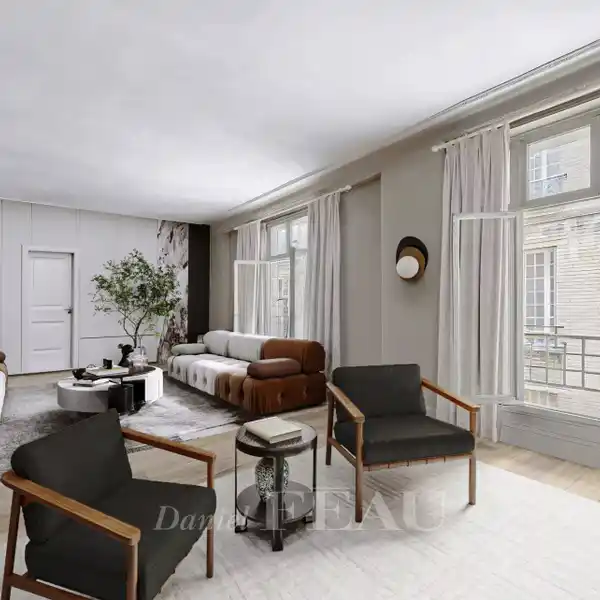 DUPLEX IN A BEAUTIFUL BUILDING