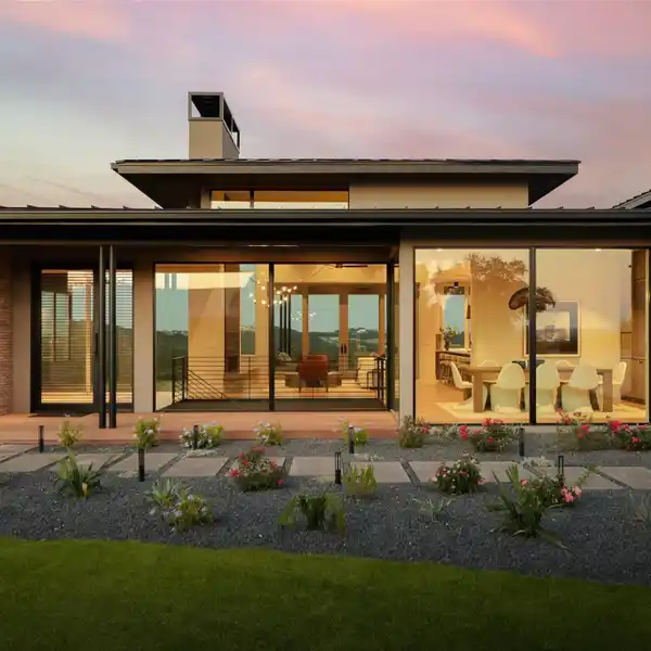 STRIKING NEWLY COMPLETED RESIDENCE WITH SWEEPING VIEWS