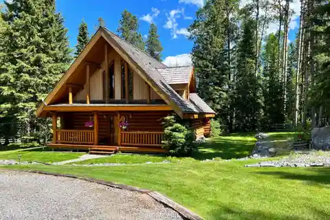 Custom Built Scribed Log Home