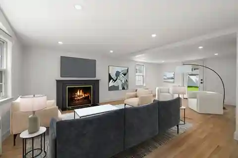 Bright, Renovated Colonial with Designer Touches