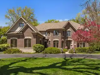 Brick and Stone Custom Home on an Amazing Half-acre