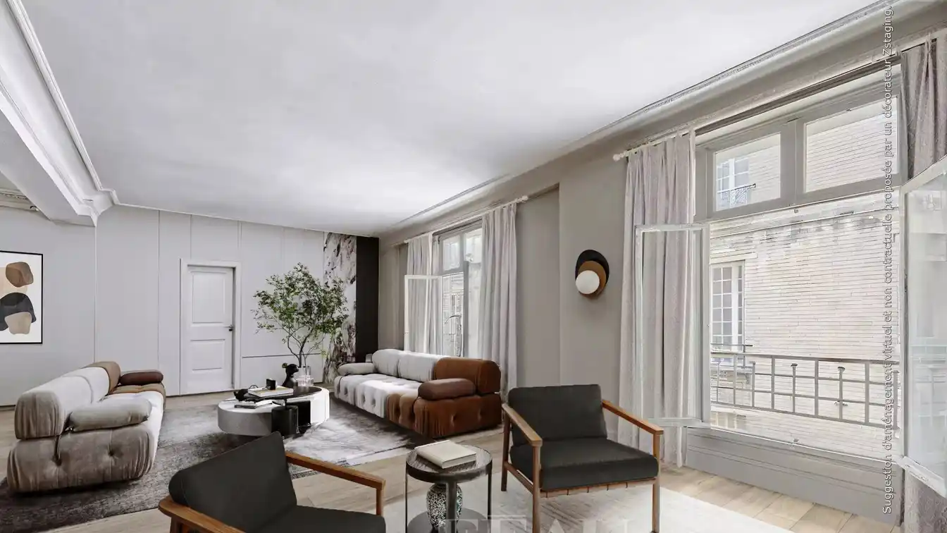 Duplex in a Beautiful Building