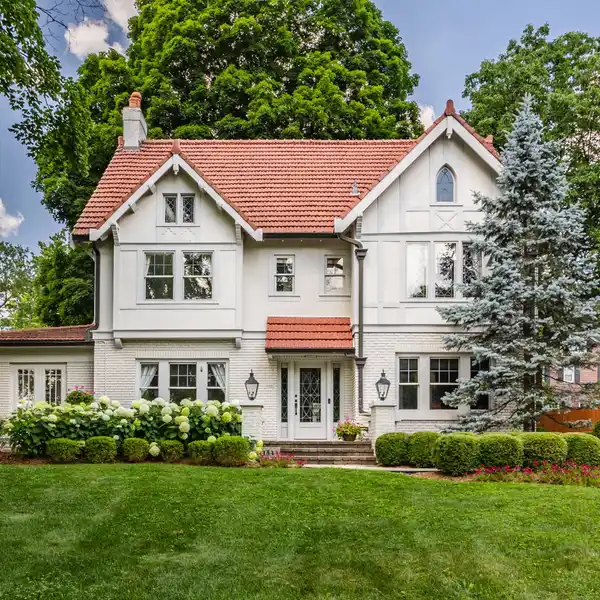 THOUGHTFULLY UPDATED TUDOR-STYLE HOME