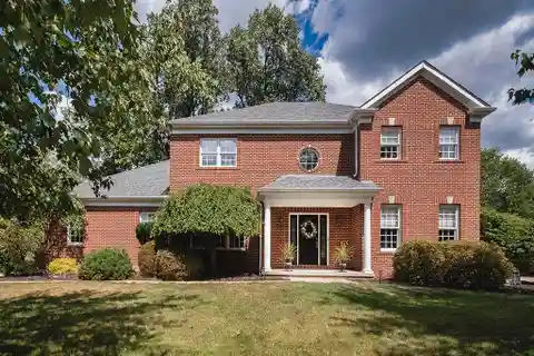 Brick Provincial Built by Weaver Custom Homes