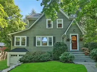 Renovated Storybook 1930s-era Tudor-style Shingle Cottage