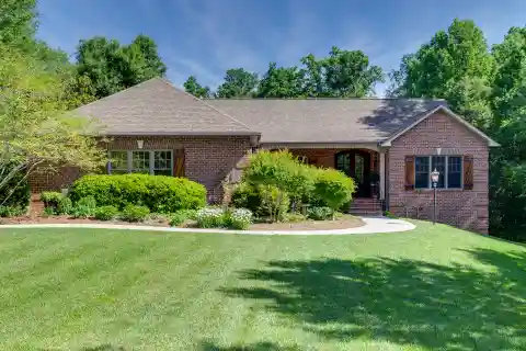 Custom Full Brick Ranch Home on Nearly Ten Acres