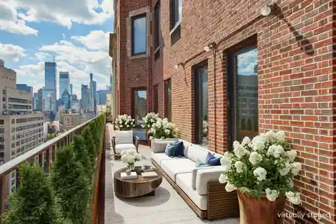 Exceptional Terrace Residence in Candela's Prestigious Park Avenue Building
