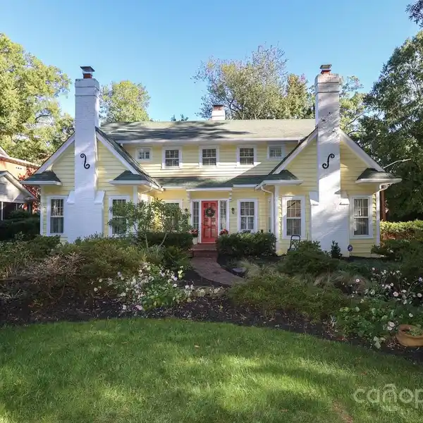 CHARACTER-FILLED HOME IN HISTORIC CHARLOTTE SETTING