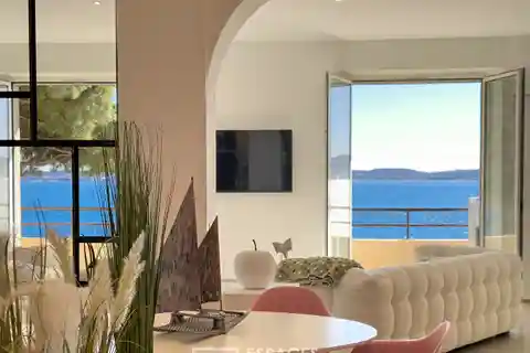 Contemporary Apartment with a Sea View Balcony