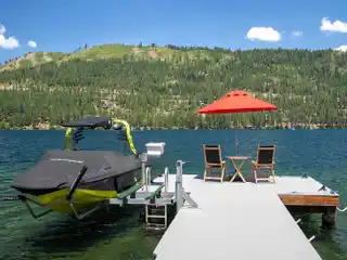 Waterfront Mountain Modern Lake Home
