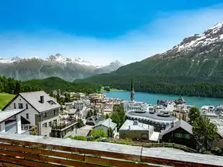 St. Moritz: Chesa Sylvestris (second Home): Dream Home with Lake View