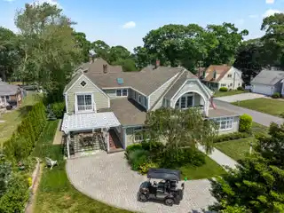 Spacious Knollwood Beach Home One House from the Sound