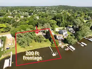 Spacious Home on Four Riverfront Lots