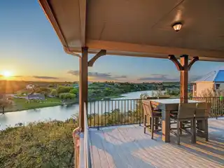 Custom Waterfront Home in Prestigious Sportsmans World at Possum Kingdom Lake