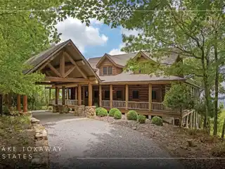 Rare Majestic Log Cabin Estate
