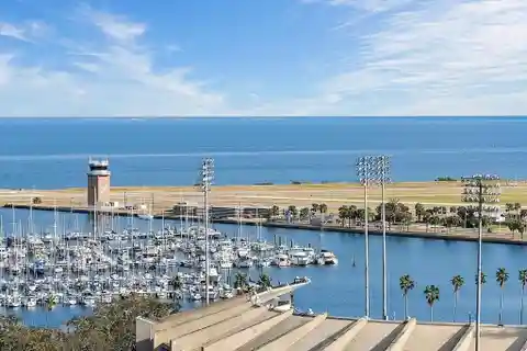 Open Concept Living with Elegant Marble Kitchen