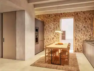 Traditional House Under Renovation with Garage and Terrace Overlooking Arta