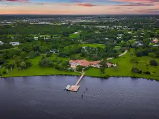 Magnificent Riverfront Estate with 135-Foot Private Dock