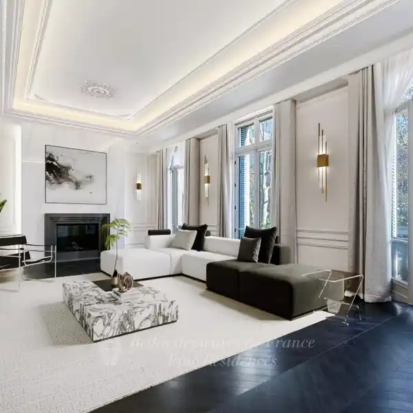 METICULOUSLY RENOVATED MANSION STEPS TO THE ARC DE TRIOMPHE