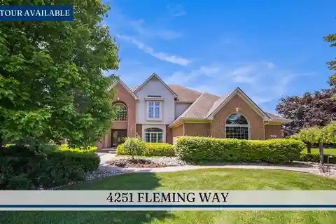 Stately Custom Home on 2 Lush Acres