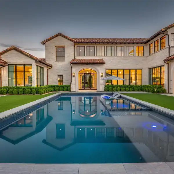 SPECTACULAR TUSCAN TRANSITIONAL HOME IN QUAIL HOLLOW