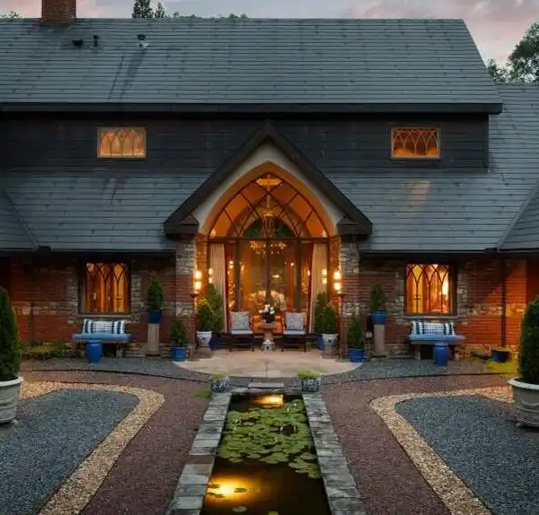 ARCHITECTURAL MASTERPIECE ON EIGHT GATED ACRES