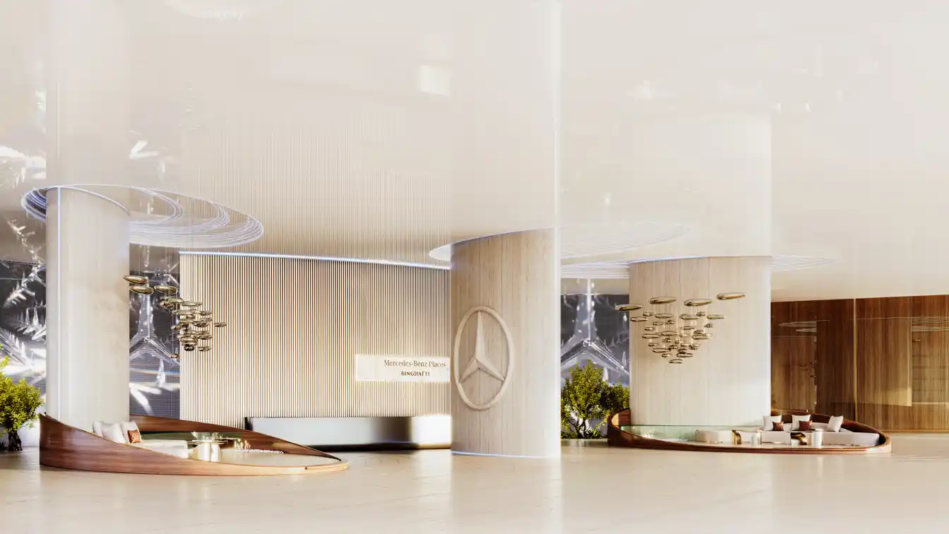 Where Innovation Meets Elegance: Mercedes-benz Places by Binghatti
